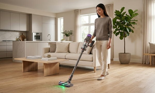 Dyson V15 Detect Review: The Cordless Vacuum That Shows You What You’re Really Cleaning